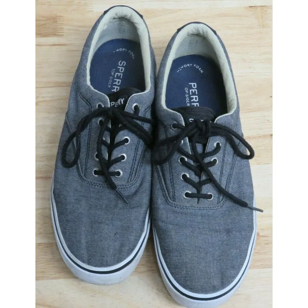 Sperry Top-Sider‎ Mens Size 12 Canvas Boat Shoes STS13147 61790 Textile
